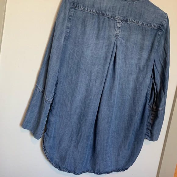 Cloth & Stone Denim Button Up - Picture 4 of 4